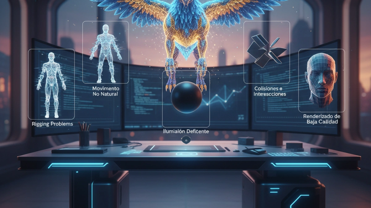 5 Problemas Comunes en Animaciones 3D y Sus Soluciones Efectivas