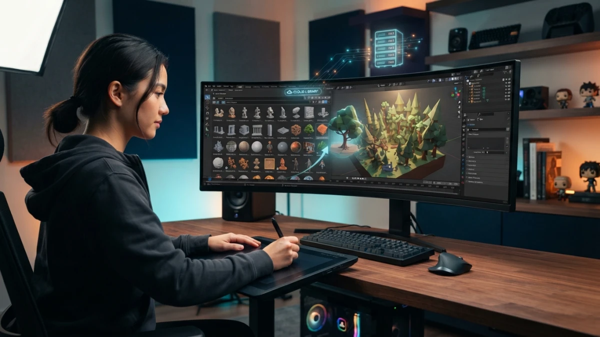 Blender 5.2 Asset Browser: Organize Your Assets and Use Remote Libraries