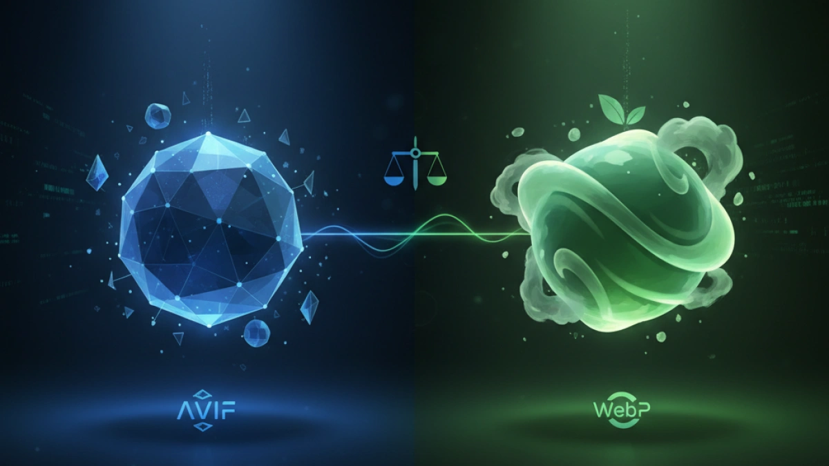 AVIF vs WebP: Which image format to choose?