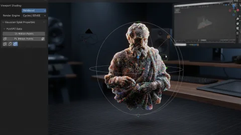 Blender 5.3 Imports Gaussian Splats Natively: Photoreal Captures Inside Blender, No Add-ons