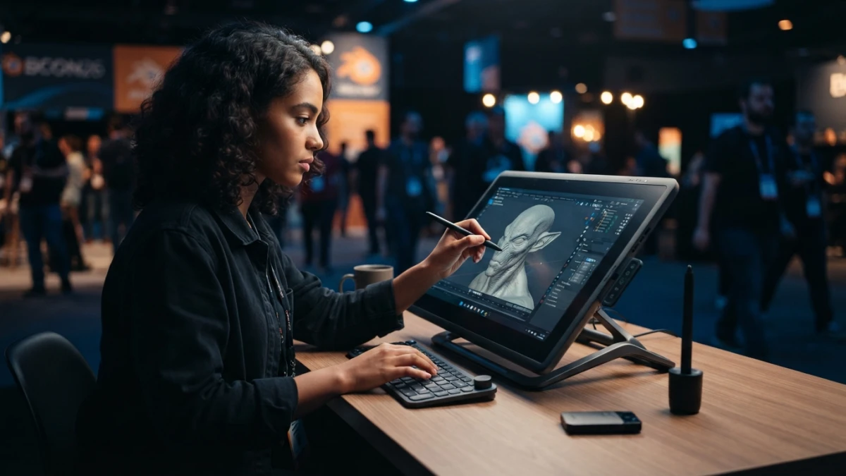 Blender llega a las tabletas Android: build temprana en la BCON26 y una meta para el primer semestre de 2027