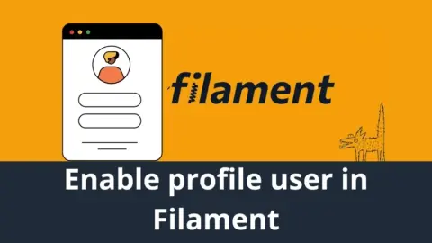 How to enable profile display for user in Filament