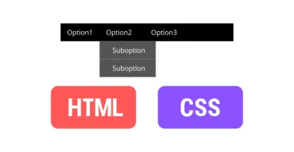 Cómo crear menús desplegables con HTML y CSS puro