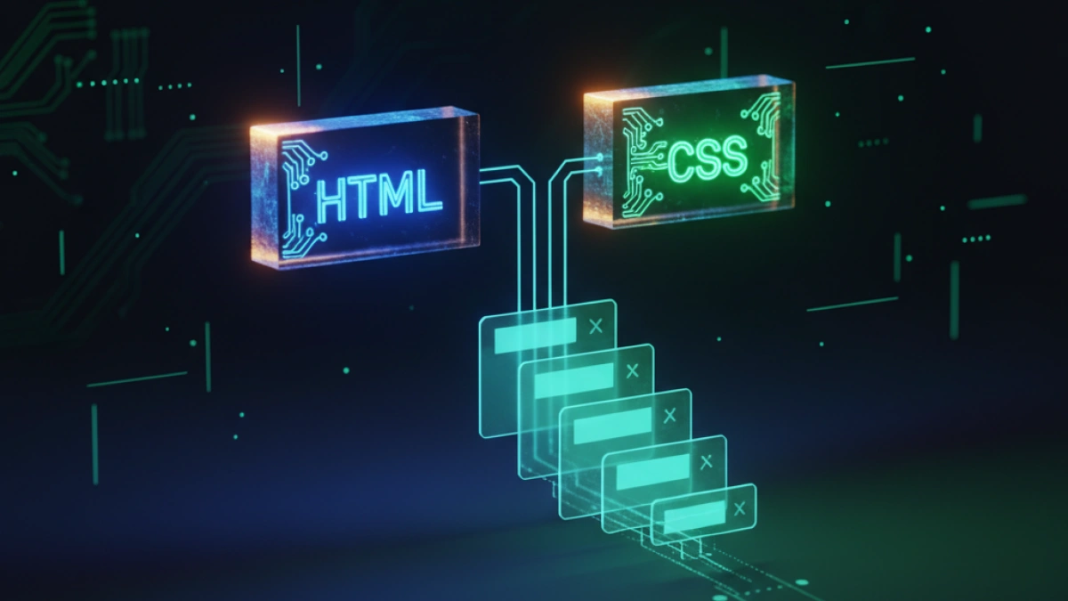 How to Create Dropdown Menus with Pure HTML and CSS
