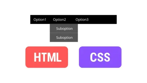 Cómo crear menús desplegables con HTML y CSS puro