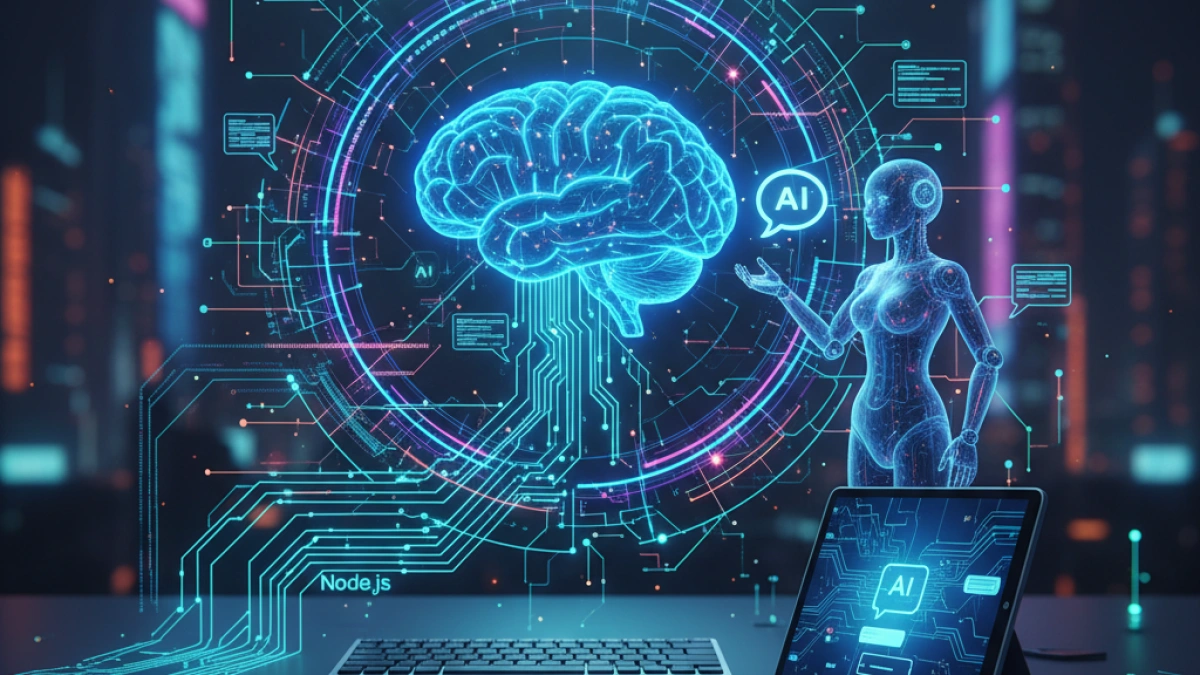 Cómo crear un chatbot usando Node.js y APIs de inteligencia artificial