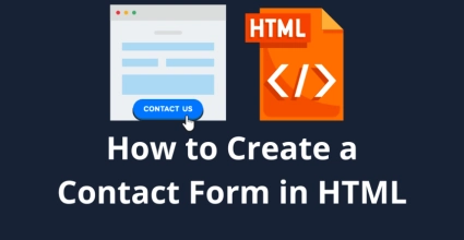 How to Create a Contact Form in HTML