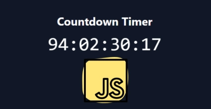 Cómo crear un temporizador de cuenta regresiva con JavaScript Y Tailwind CSS