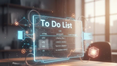 Cómo crear una lista "To Do" con HTML, CSS, JavaScript y Local Storage