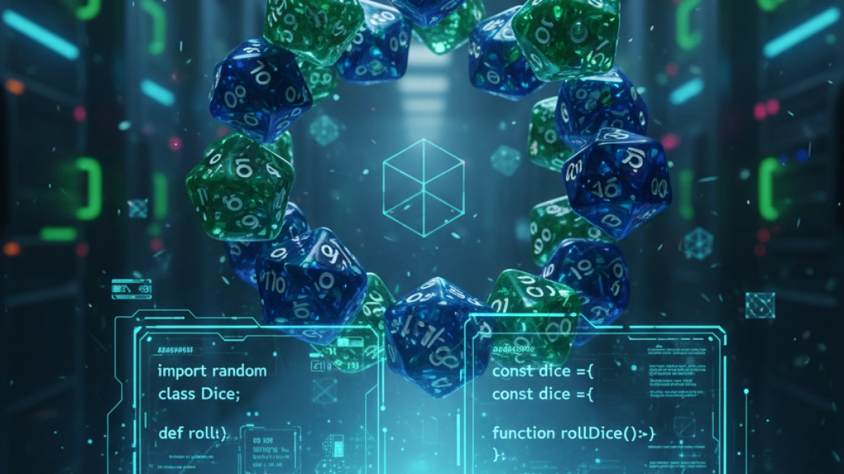 How to Create a Dice Simulator in Python or JavaScript