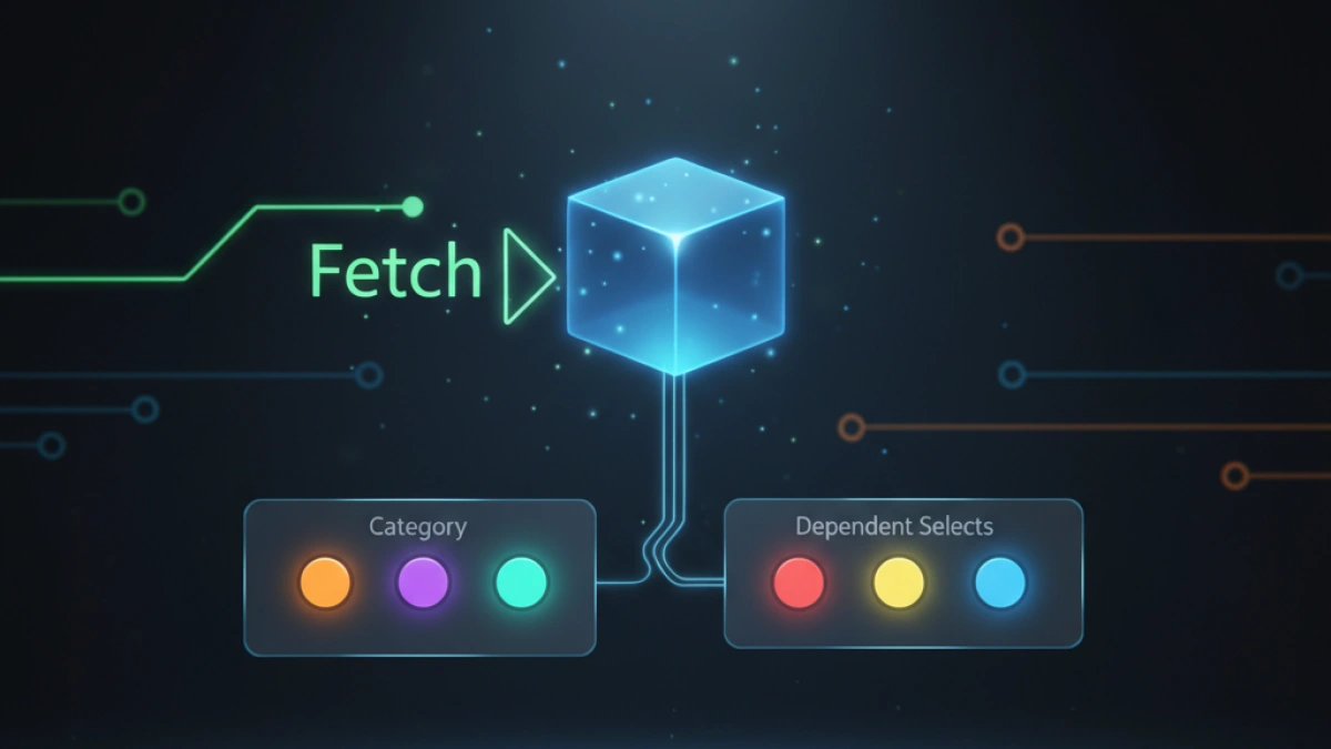 Cómo implementar select dependientes con Fetch en tu proyecto