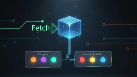 How to implement dependent selects with Fetch in your project
