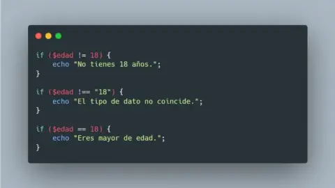 Understand assignment and comparison operators in Laravel.