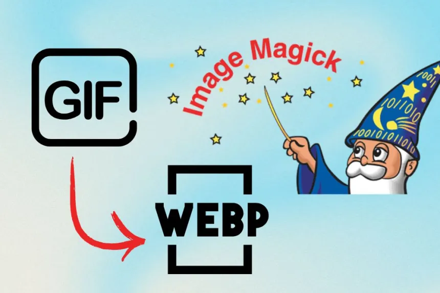 Convierte GIF animados a WebP usando PHP Imagick fácilmente