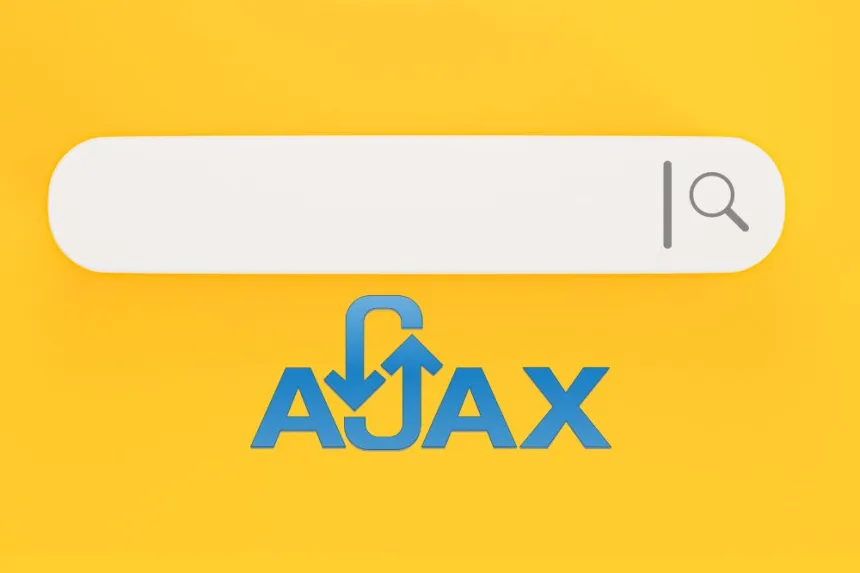 Create a real-time search engine with AJAX easily.