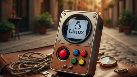 Descubre la distro Linux portátil con encanto retro