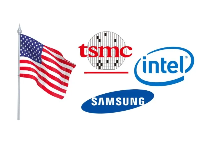 The U.S. implements restrictions on TSMC, Intel, and Samsung.