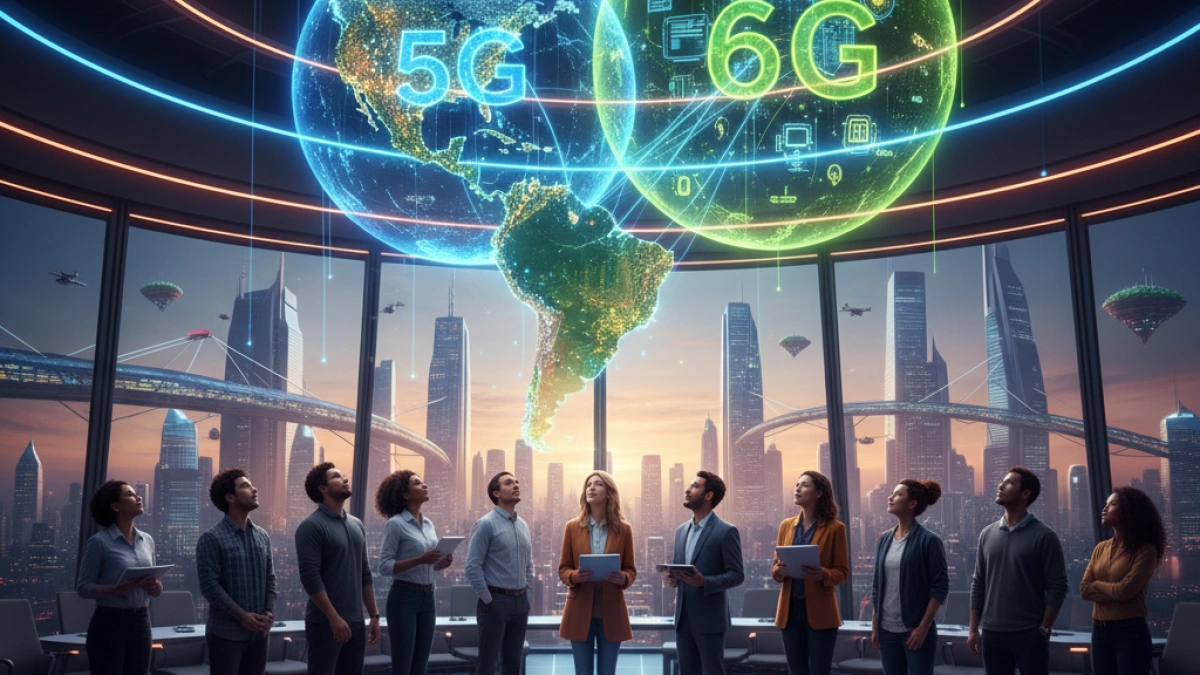 The future of 5G and 6G in Latin America: challenges and opportunities until 2035
