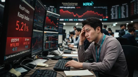 The AI Chip Selloff Reaches Asia: Kospi Drops More Than 5% After the Report on OpenAI's Revenue
