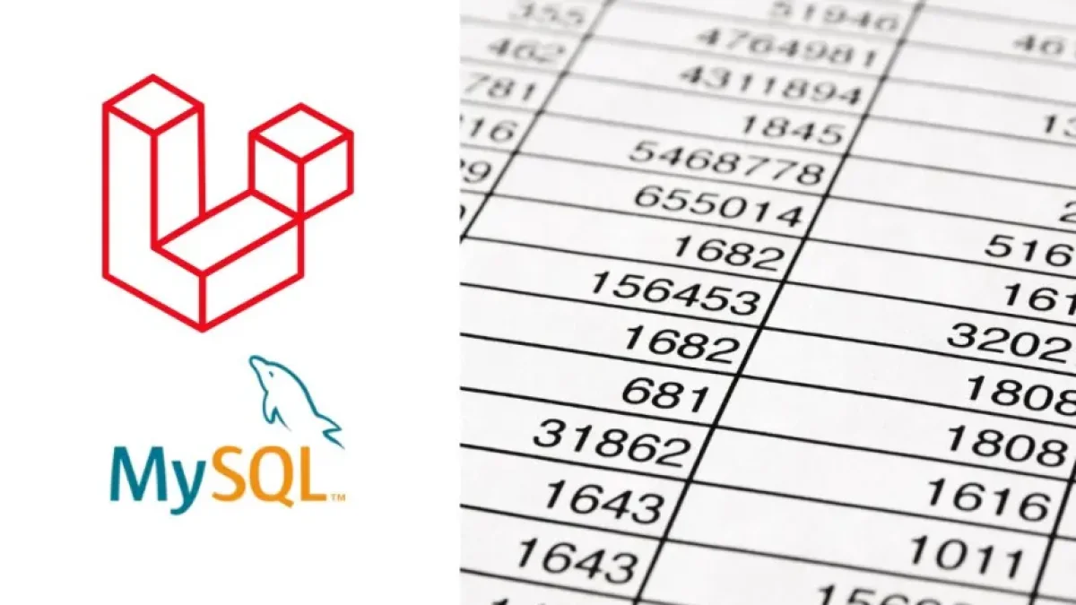 Importa archivos Excel y CSV a MySQL con Laravel