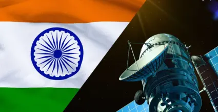 India lanza su primera constelación de satélites con Google