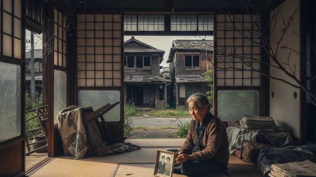 Japón enfrenta soledad y casas vacías: la crisis de los ancianos
