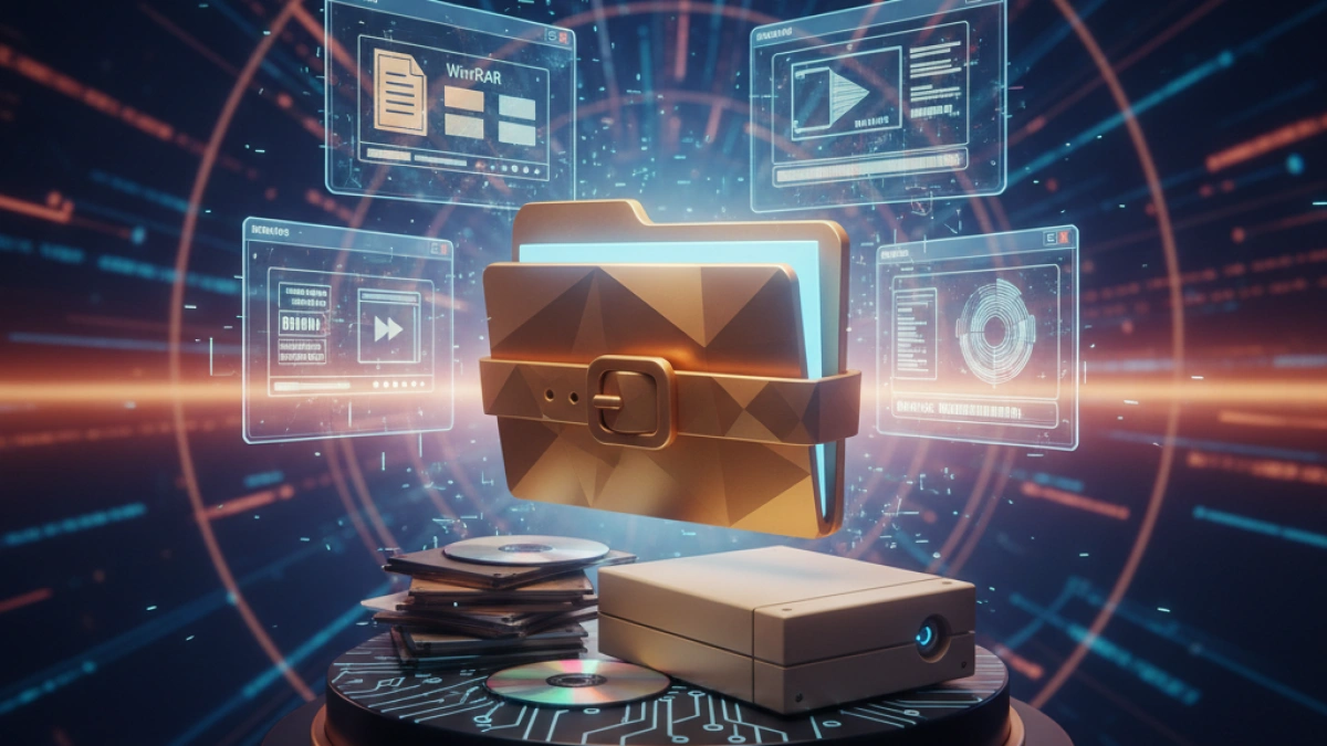 La historia de WinRAR y aplicaciones legendarias que aún perduran