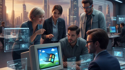 The company that endures with Windows 95 for powerful reasons.