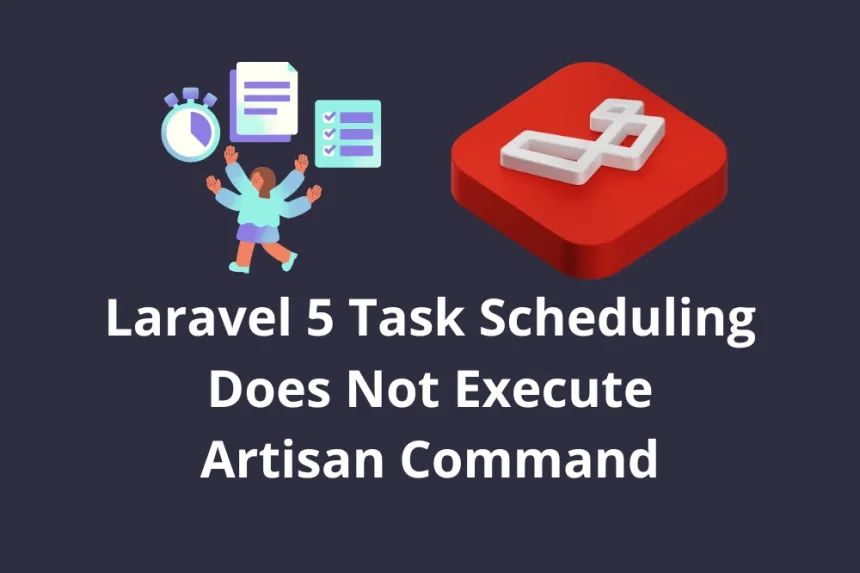 Laravel 5 Task Scheduling Does Not Execute Artisan Command