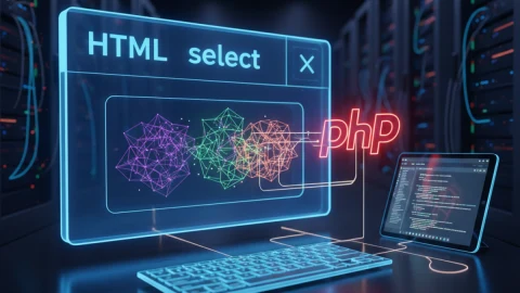 Llena un select HTML fácilmente con arrays asociados en PHP
