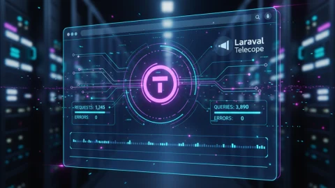 Monitor your requests easily with Laravel Telescope.