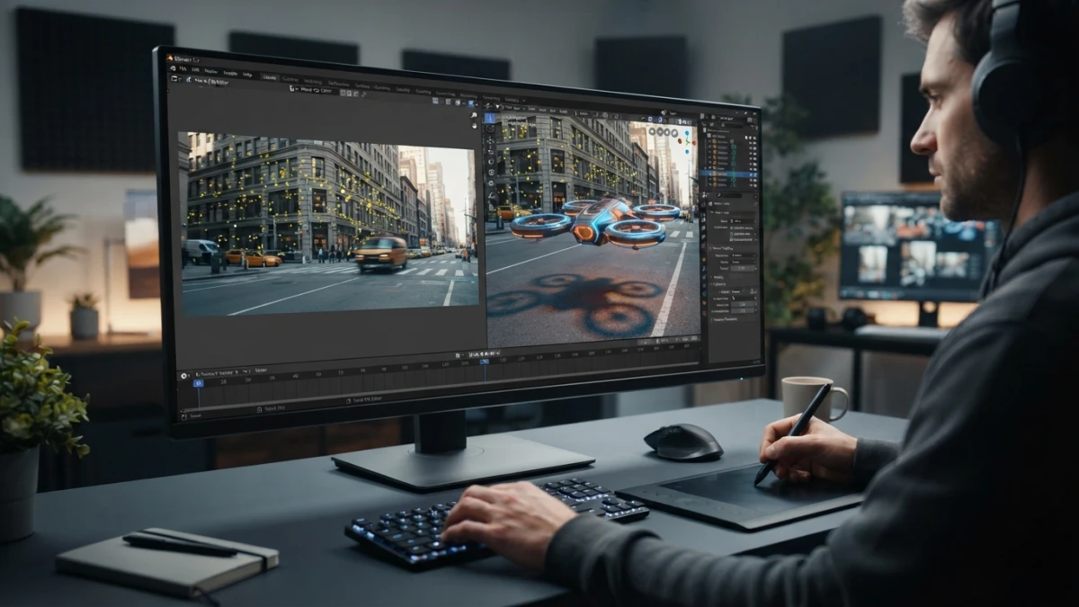 Motion Tracking in Blender 5.2: Put 3D Objects into Real Footage Step by Step