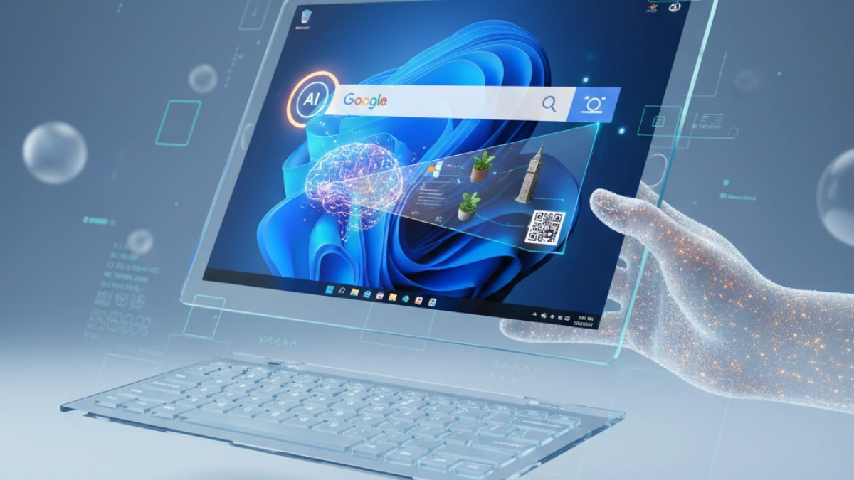 Nueva app de Google para Windows 11 mejora búsqueda con IA y Google Lens