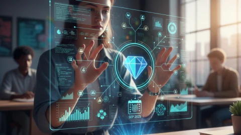 New learning tools in Gemini for students starting September 2025.