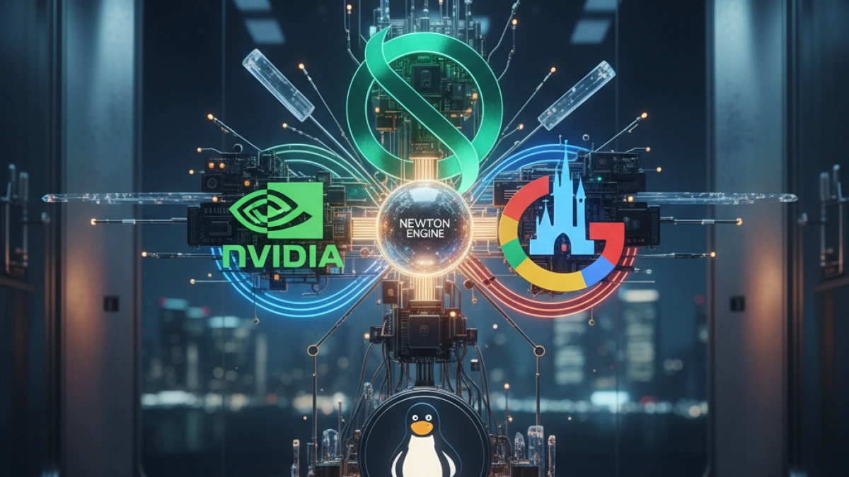 NVIDIA, Disney, and Google Donate the Newton Engine to the Linux Foundation