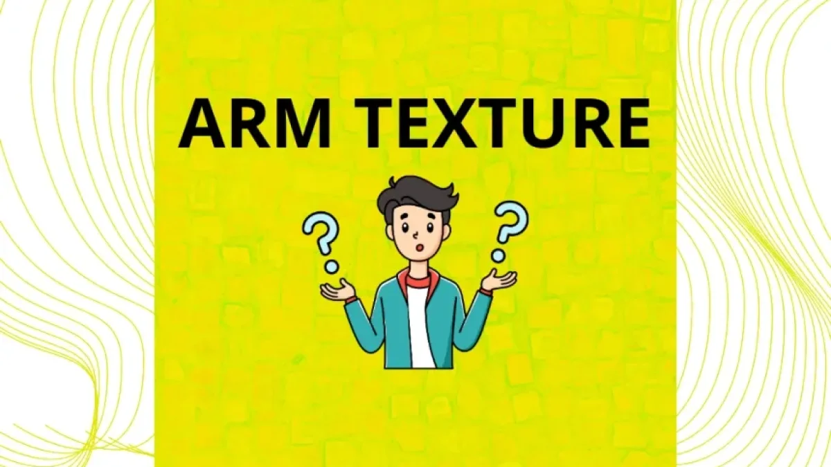 What is an ARM texture and what is it for in video games?