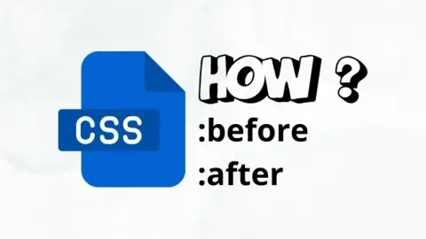 ¿Qué son los pseudo elementos en CSS? ::before ::after
