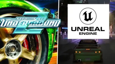 Remake of Need for Speed Underground 2 in Unreal Engine 5