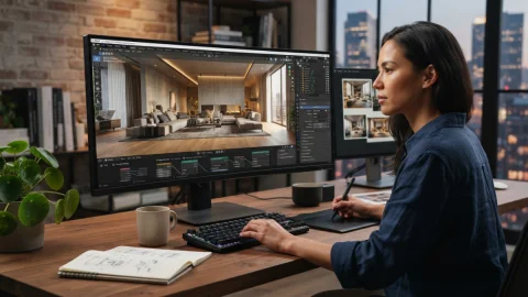 Interior Rendering in Blender 5.2: A Step-by-Step Archviz Workflow