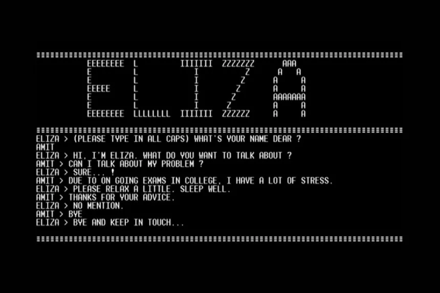 Reviven a Eliza, el primer chatbot de la historia