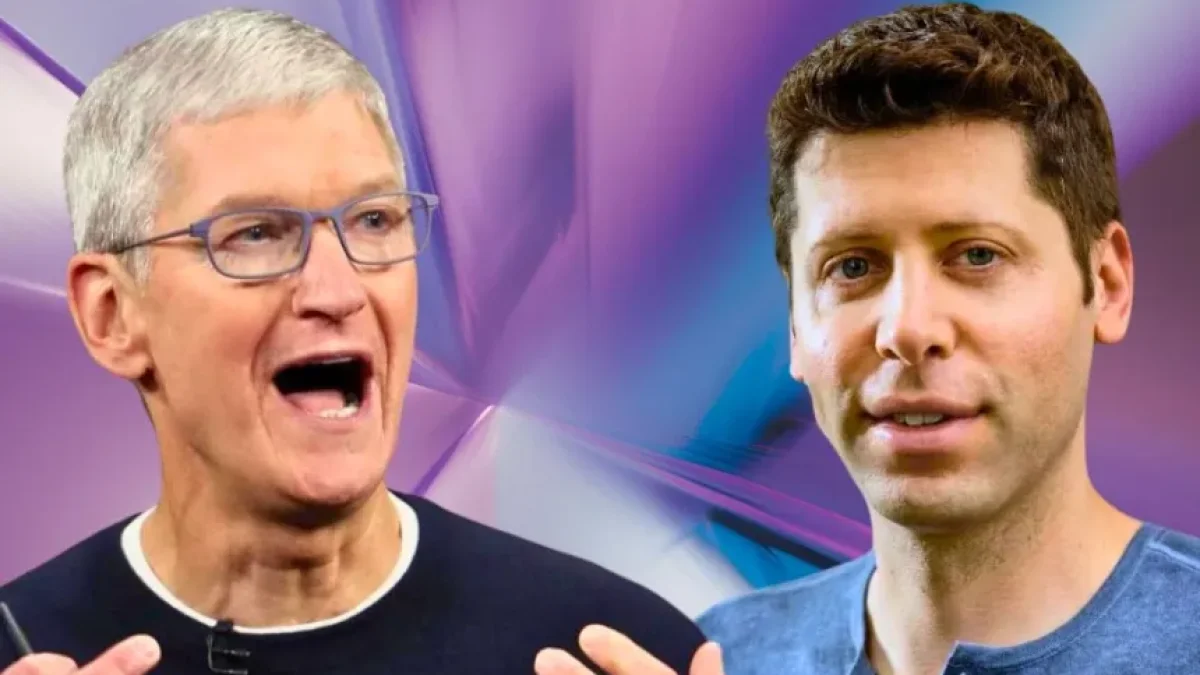 Sam Altman apoya a Tim Cook en la revolución de la IA