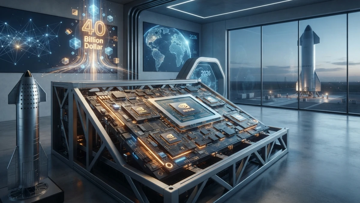SpaceX Seeks $40 Billion in Debt to Buy Nvidia Chips: AI Is Now Financed Like Infrastructure