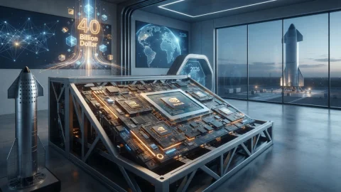 SpaceX Seeks $40 Billion in Debt to Buy Nvidia Chips: AI Is Now Financed Like Infrastructure
