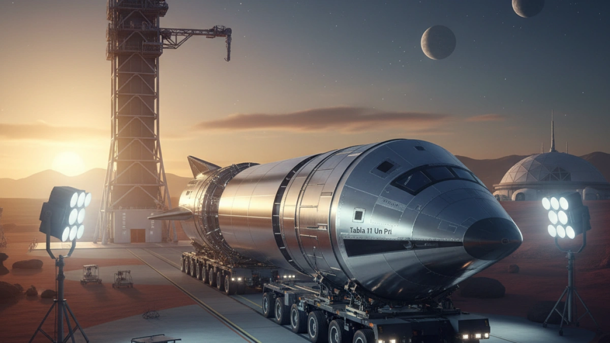 SpaceX mueve su nuevo Starship al pad de prueba para vuelo 11
