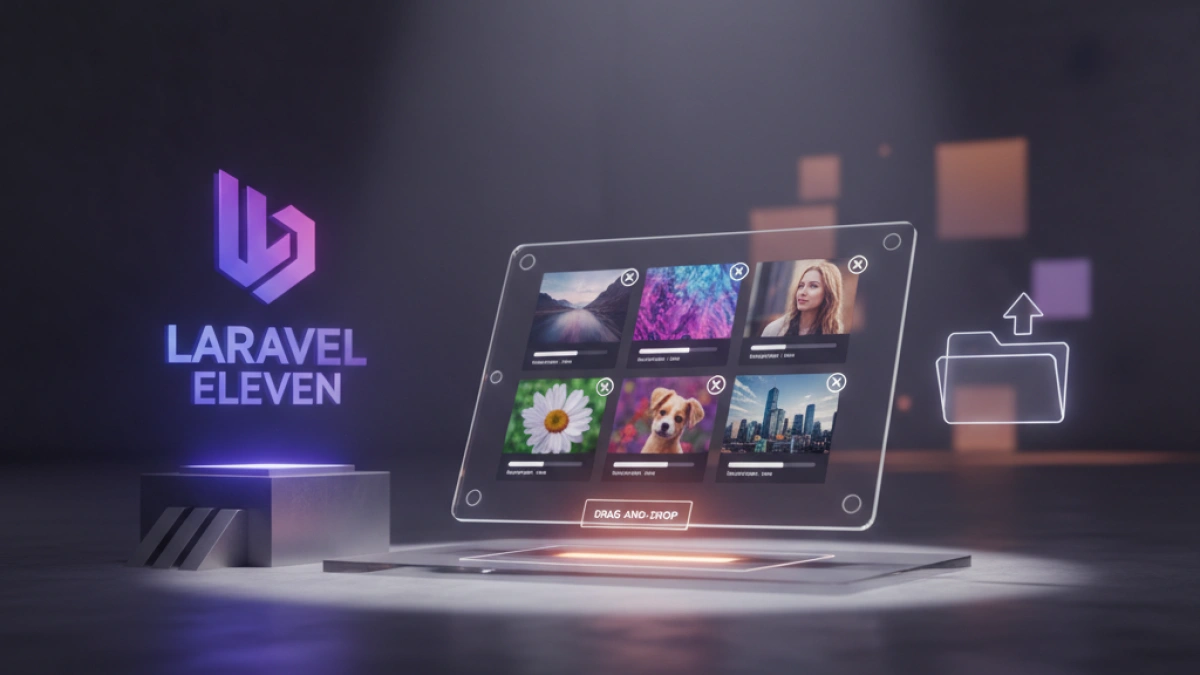 Upload multiple images in Laravel 11 with preview and deletion.
