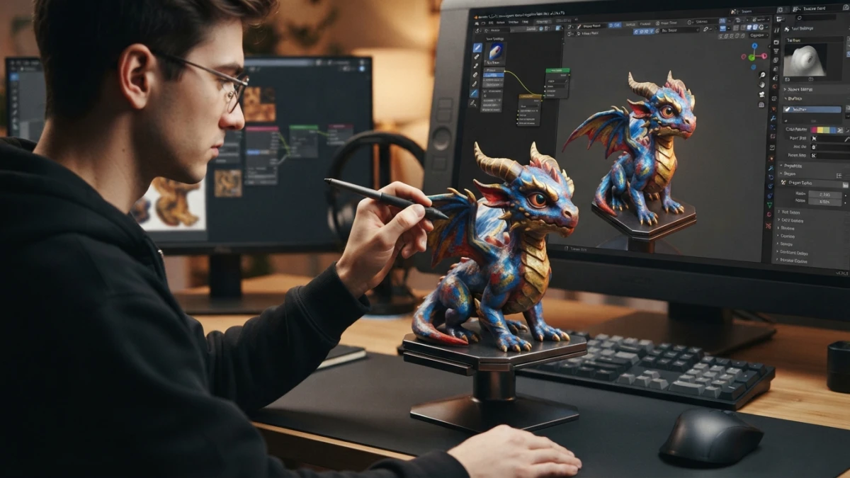 Texture Paint in Blender 5.2: Paint Textures Directly on Your Models