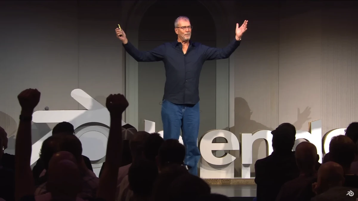 Ton Roosendaal dejará su cargo en Blender el 1 de enero de 2026
