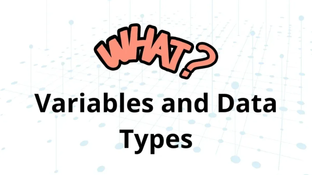 Variables y tipos de datos Conceptos básicos que debes dominar
